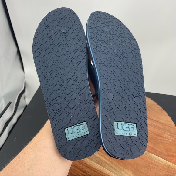 Ugg Australia Keppel Flip flops size 12 blue - Picture 6 of 6